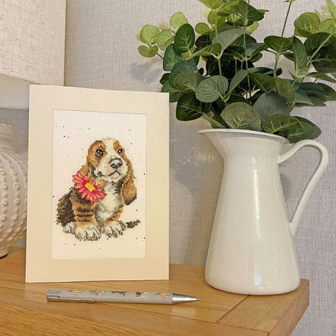 NEW - Bothy Threads - Wrendale - Greeting Card Cross Stitch Kit - Especially For You