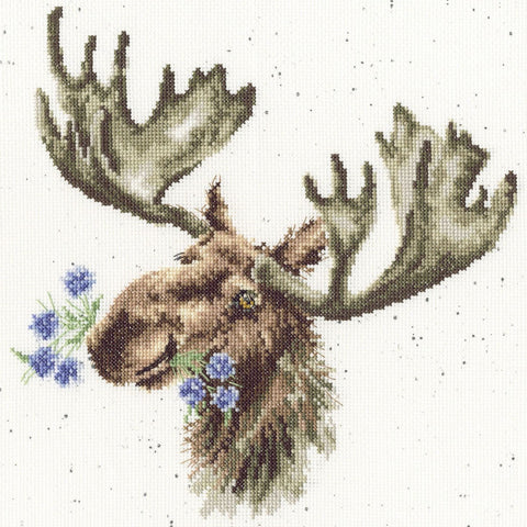Bothy Threads - Wrendale - Cross Stitch Kit - It Moose Be Love