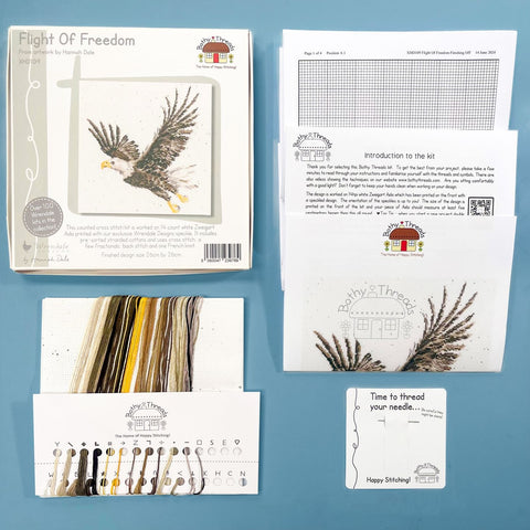 Bothy Threads - Wrendale - Cross Stitch Kit - Flight of Freedom