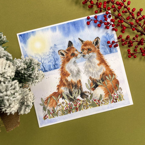 Bothy Threads - Wrendale - Cross Stitch Kit - Winter Solstice