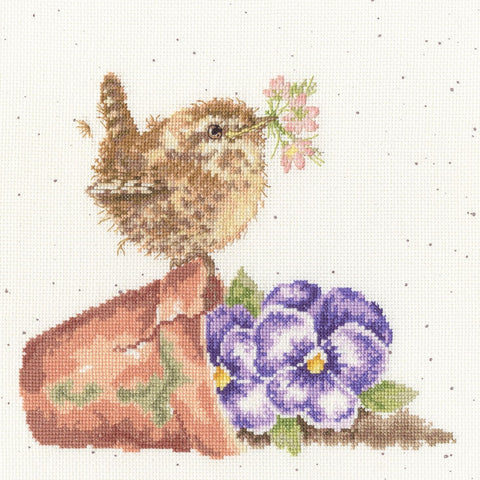 Bothy Threads - Wrendale - Cross Stitch Kit - Pottering Around