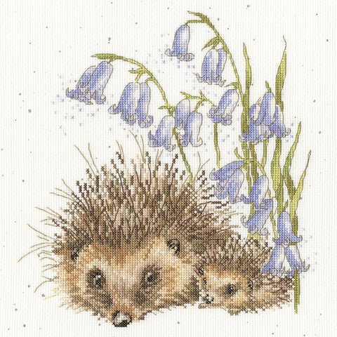 Bothy Threads - Wrendale - Cross Stitch Kit - Love and Hedgehugs