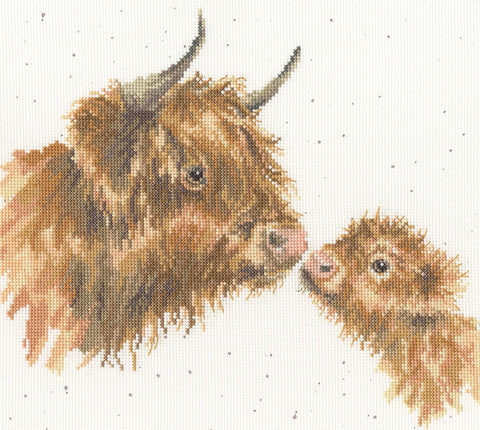 NEW - Bothy Threads - Wrendale - Cross Stitch Kit - Gentle One