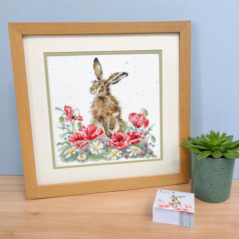 NEW - Bothy Threads - Wrendale - Cross Stitch Kit - Field of Flowers