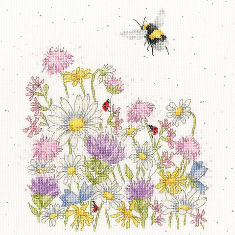 NEW - Bothy Threads - Wrendale - Cross Stitch Kit - Spreading Sunshine