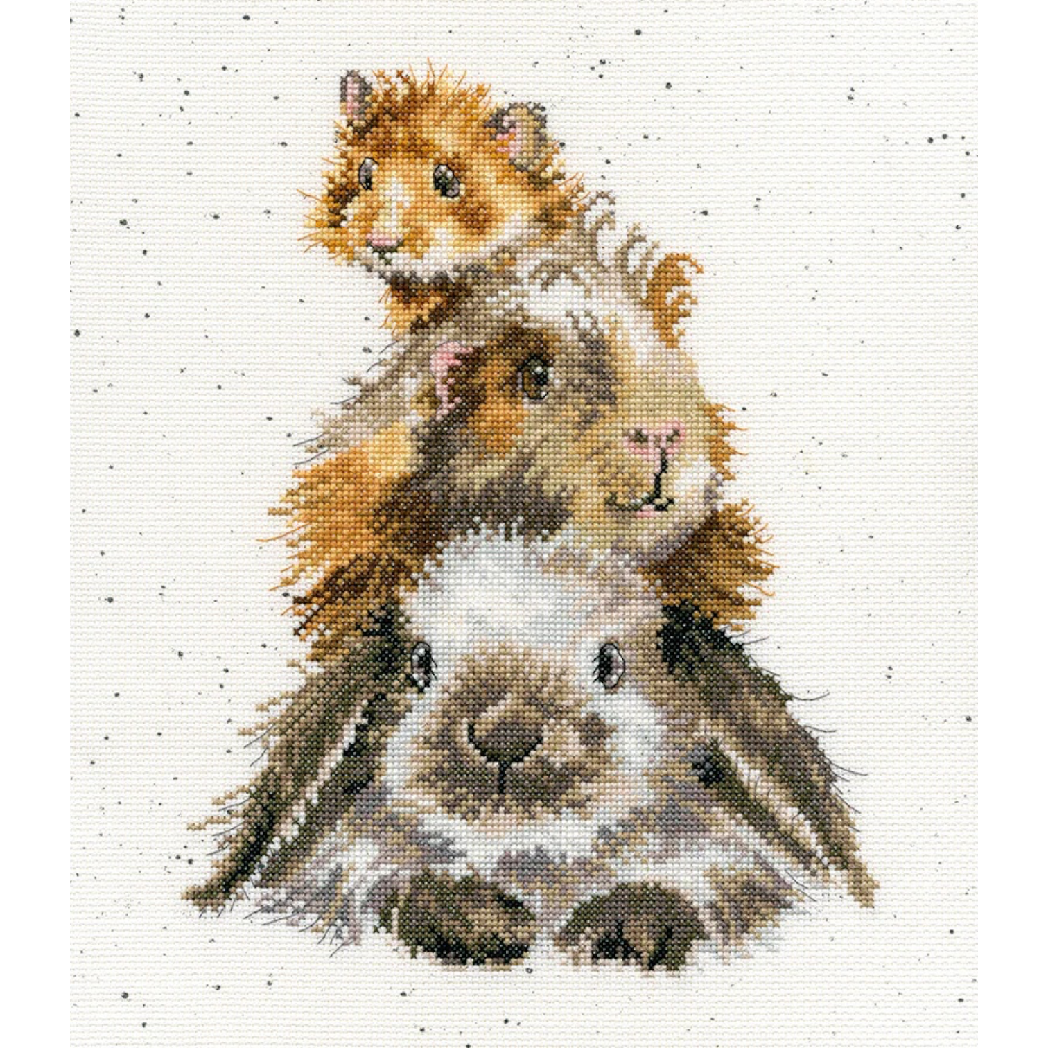 Bothy Threads Kit Punto Croce 'Know Your Gin' - Tela Aida 14 Count - Dimensioni Finali 26x28 Cm