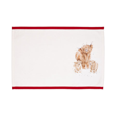 NEW - Wrendale - Christmas - Fabric Placemats