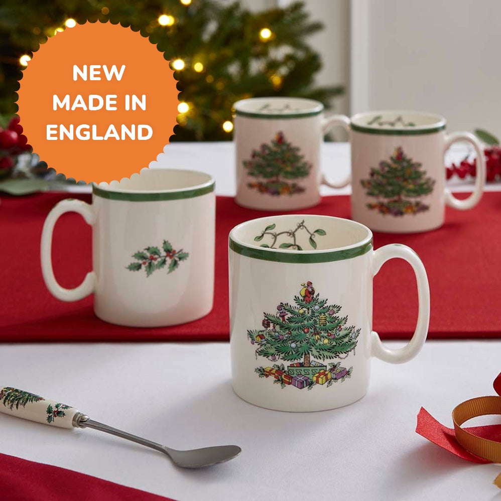 Spode Christmas Tree Coffee Mug HOUSE OF PORTMEIRION