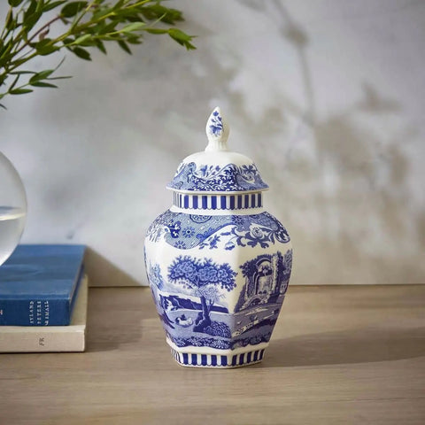 NEW - Spode - Blue Italian - Vase - 6"