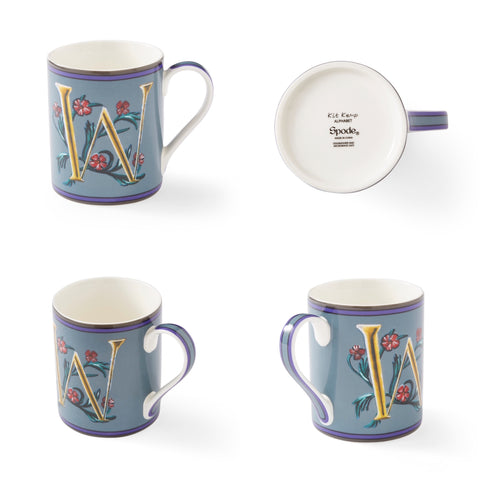 Spode - Kit Kemp - Alphabet - Mug - 20 Letters Available