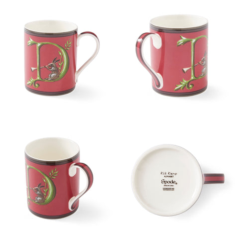 Spode - Kit Kemp - Alphabet - Mug - 20 Letters Available