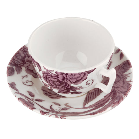 Spode - Kingsley - Teacup & Saucer - White