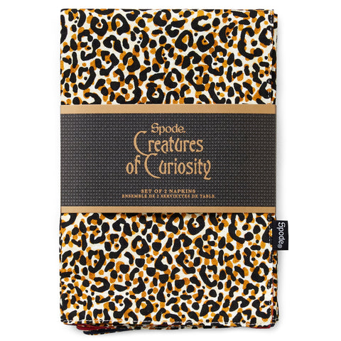 Spode - Creatures of Curiosity - Napkins - Leopard - Set of 2