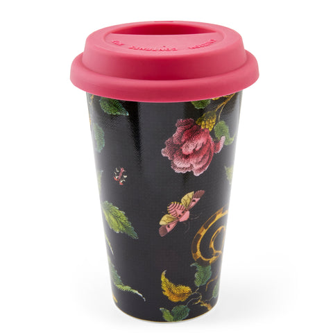 Spode - Creatures of Curiosity - Ceramic Travel Mug - Black