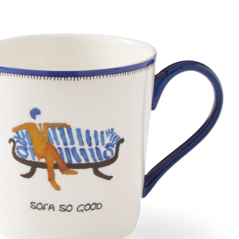 Spode - Kit Kemp - Doodles - Mug - Sofa So Good