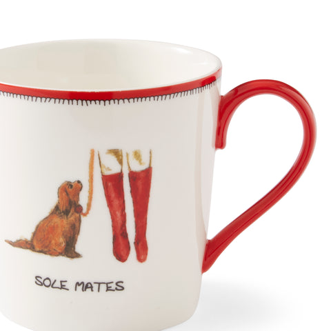 Spode - Kit Kemp - Doodles - Mug - Sole Mates