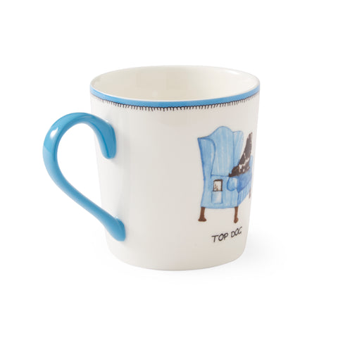 Spode - Kit Kemp - Doodles - Mug - Top Dog