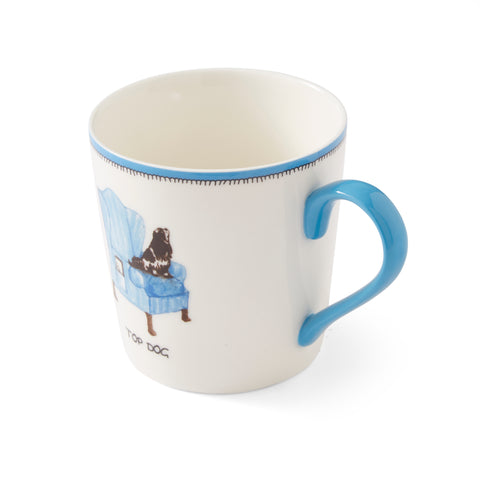 Spode - Kit Kemp - Doodles - Mug - Top Dog