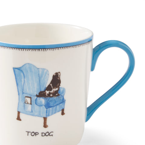 Spode - Kit Kemp - Doodles - Mug - Top Dog