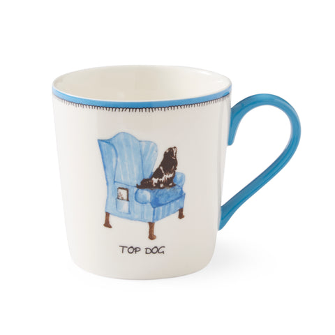 Spode - Kit Kemp - Doodles - Mug - Top Dog