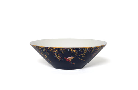 Sara Miller - Chelsea Collection - Salad Bowl - Medium Navy