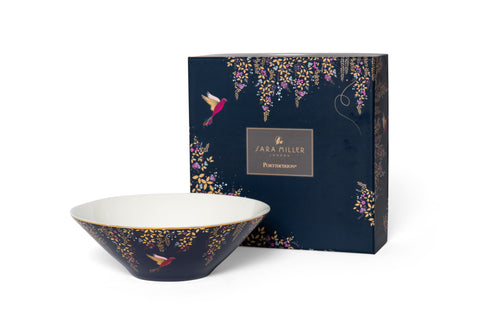 Sara Miller - Chelsea Collection - Salad Bowl - Medium Navy