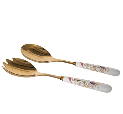 Sara Miller - Chelsea Collection - Pair of Salad Servers