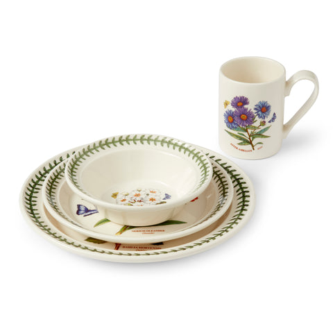 Portmeirion - Botanic Garden - 4 Piece Set - Dahlia, Oleander, Primrose and Aster