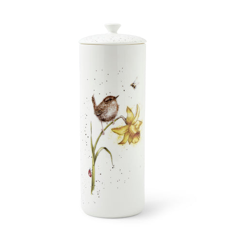 Wrendale - Lidded Store Jar - Tall - Wren