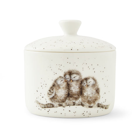 Wrendale - Lidded Store Jar - Small - Owls
