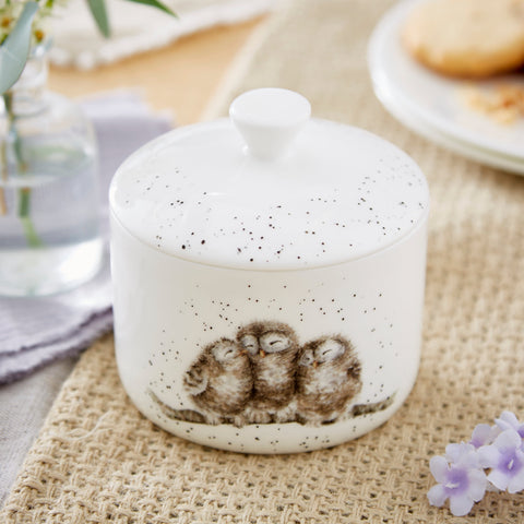 Wrendale - Lidded Store Jar - Small - Owls