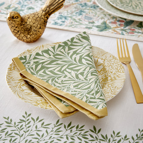 Spode - Morris & Co - Napkins - Set of 2 - Willow