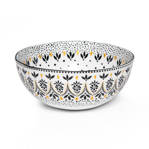 Sara Miller - Artisanne Noir - Medium Bowl - Set of 4