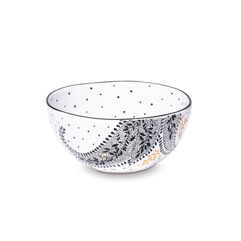 Sara Miller - Artisanne Noir - Small Bowl - Set of 4