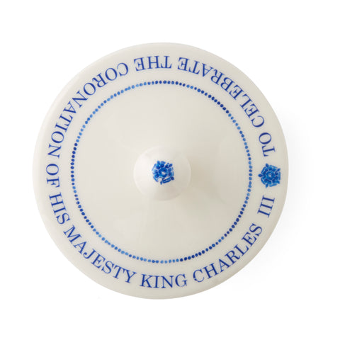 NEW - Spode - King Charles III Coronation - Commemorative Covered Sugar Bowl