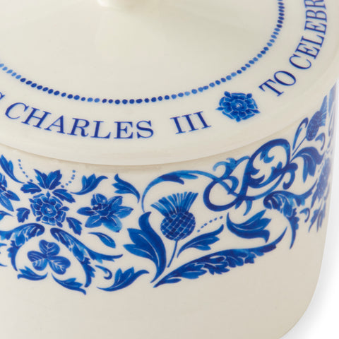 NEW - Spode - King Charles III Coronation - Commemorative Covered Sugar Bowl