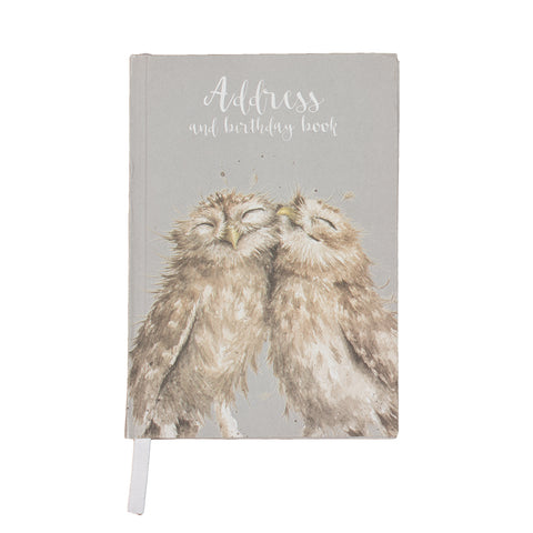 Wrendale Address & Birthday Book - Owls