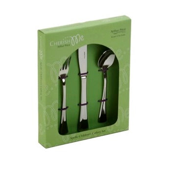 Arthur Price Cherish Me Apollo Stainless Steel Child's Cutlery Set