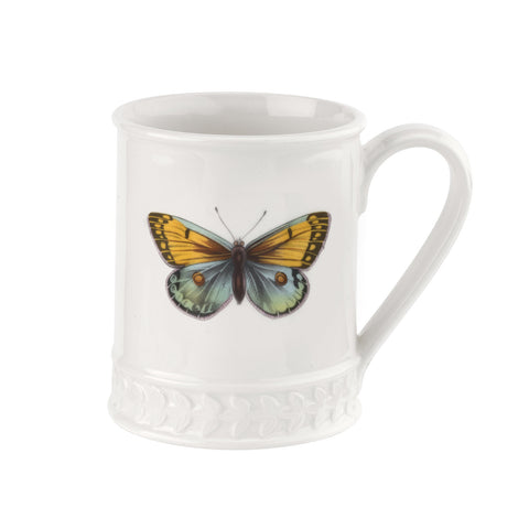 Botanic Garden Harmony Embossed Tankard with Butterfly 340ml / 12fl.oz