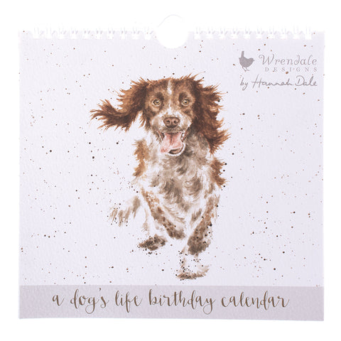 Wrendale Birthday Calendar Dogs