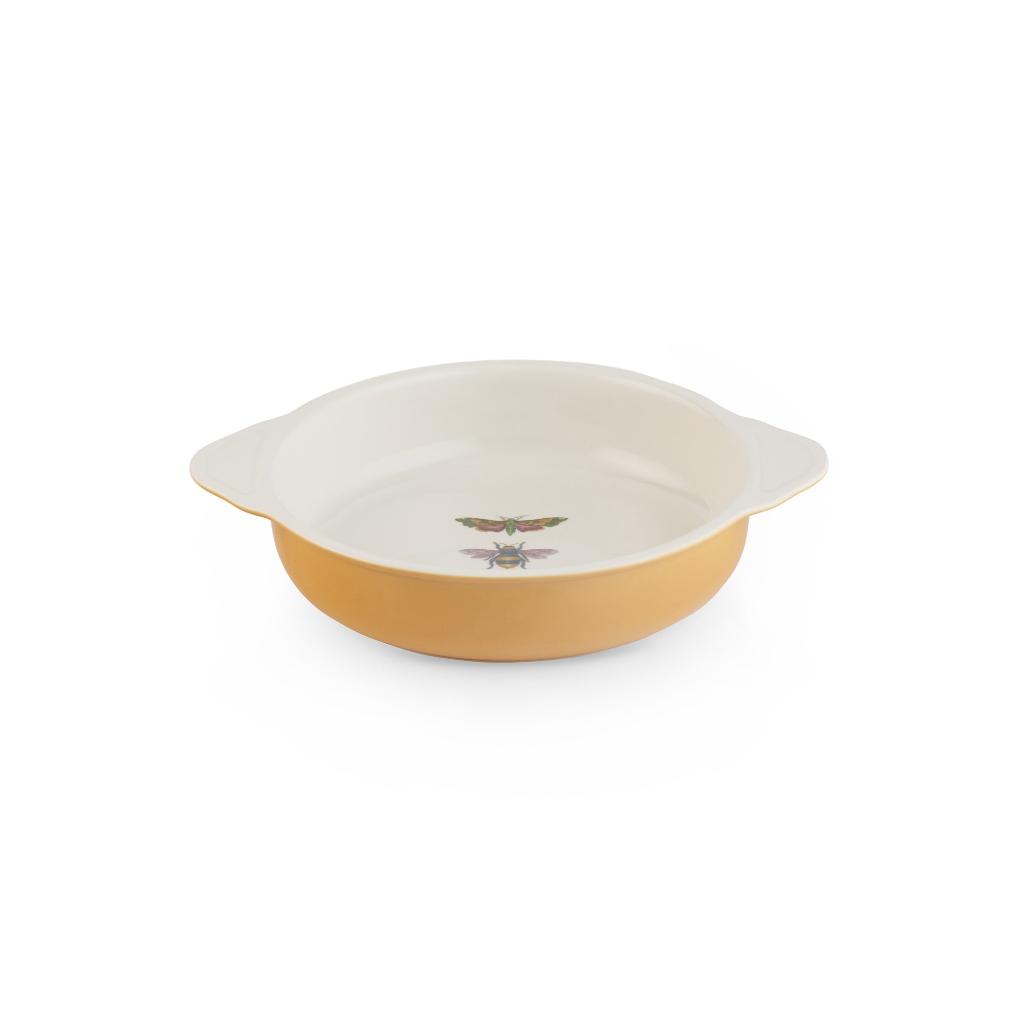 Botanic Garden Harmony Round Baking Dish with Handles Amber HOUSE