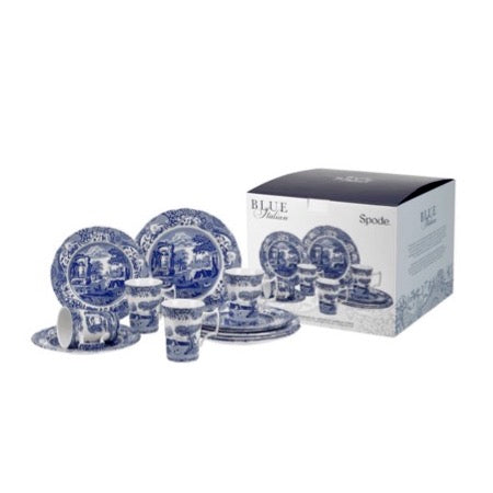 Spode - Blue Italian - 12 Piece Set