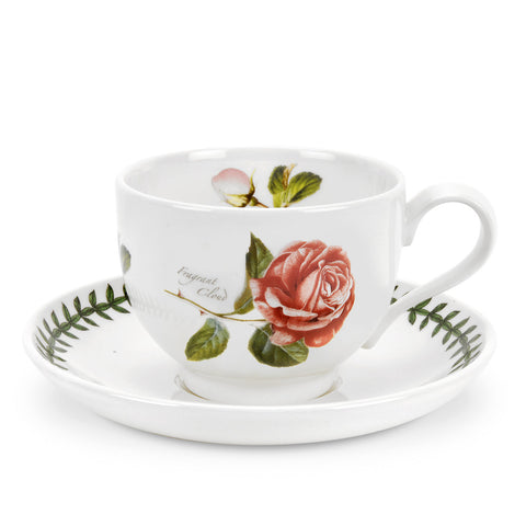 Botanic Roses - Tea Cup & Saucer