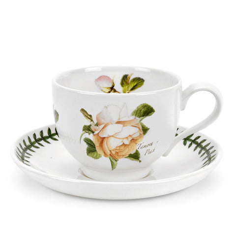 Botanic Roses - Tea Cup & Saucer