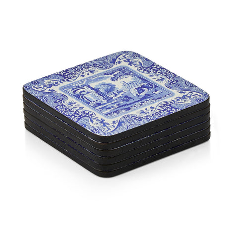 Spode - Blue Italian - Coasters - Set of 6