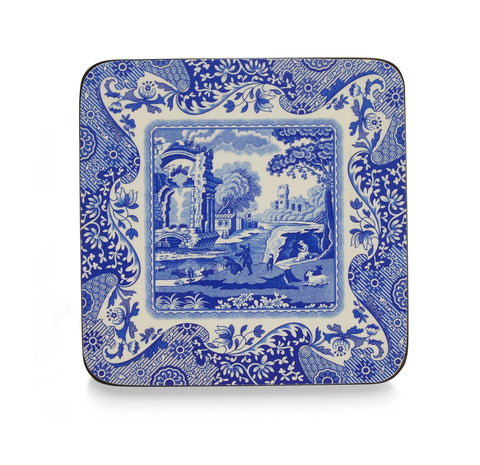 Spode - Blue Italian - Coasters - Set of 6