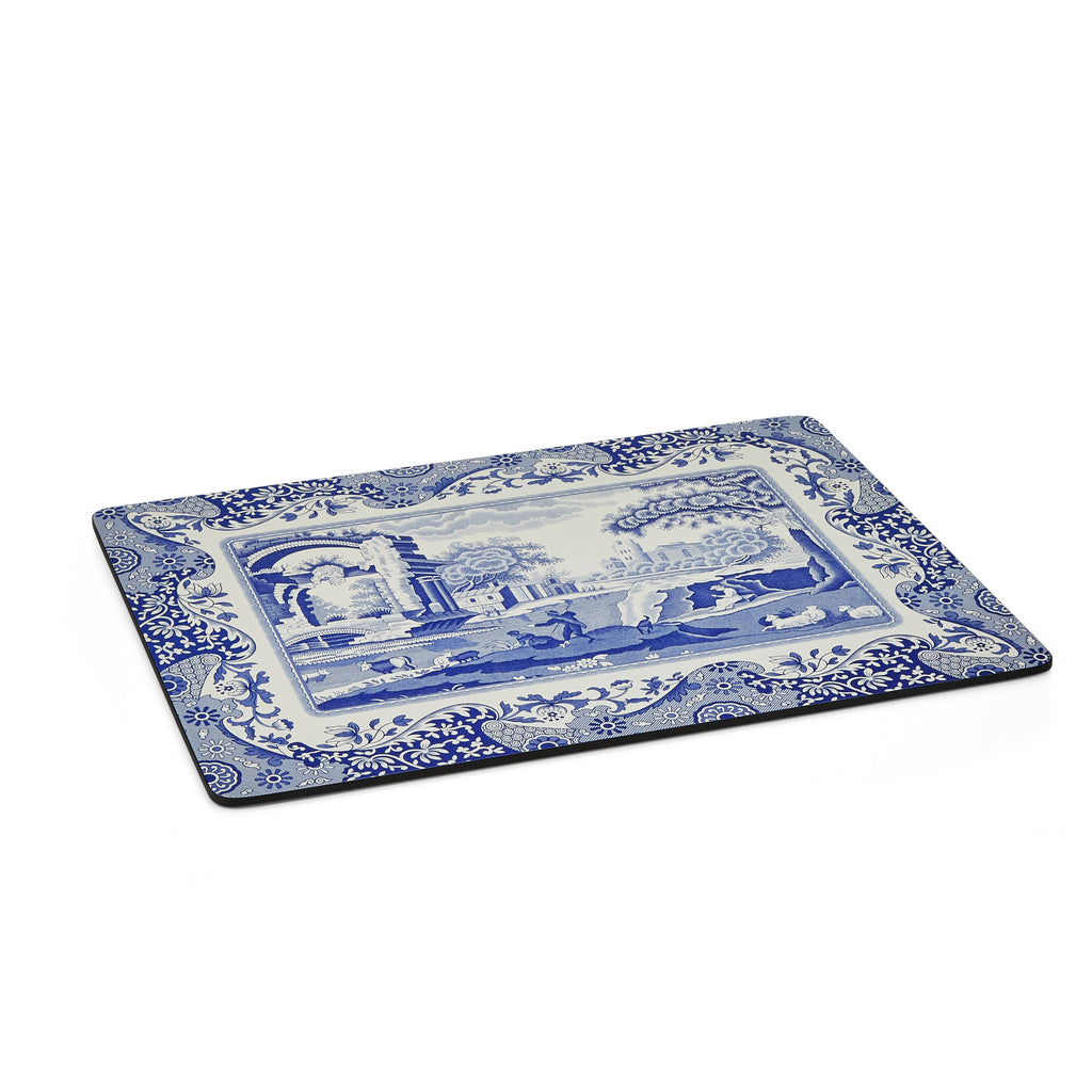 Spode Blue Italian Placemats Extra Large Set of 4 HOUSE OF PORTMEIRION
