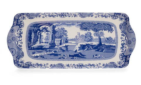 Spode - Blue Italian -  Melamine Sandwich Tray