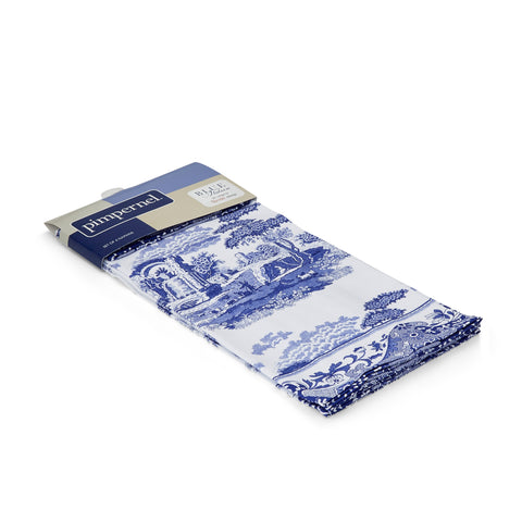 Spode - Blue Italian - Cotton Napkin - Pack of 4