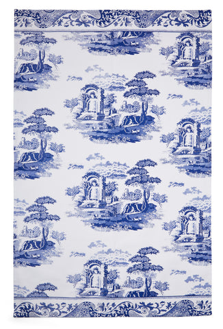 Spode - Blue Italian - Tea Towel